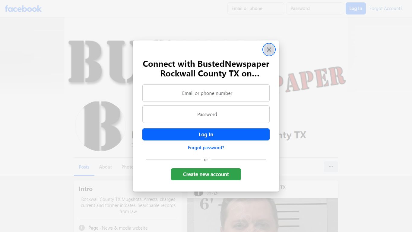 BustedNewspaper Rockwall County TX - Facebook